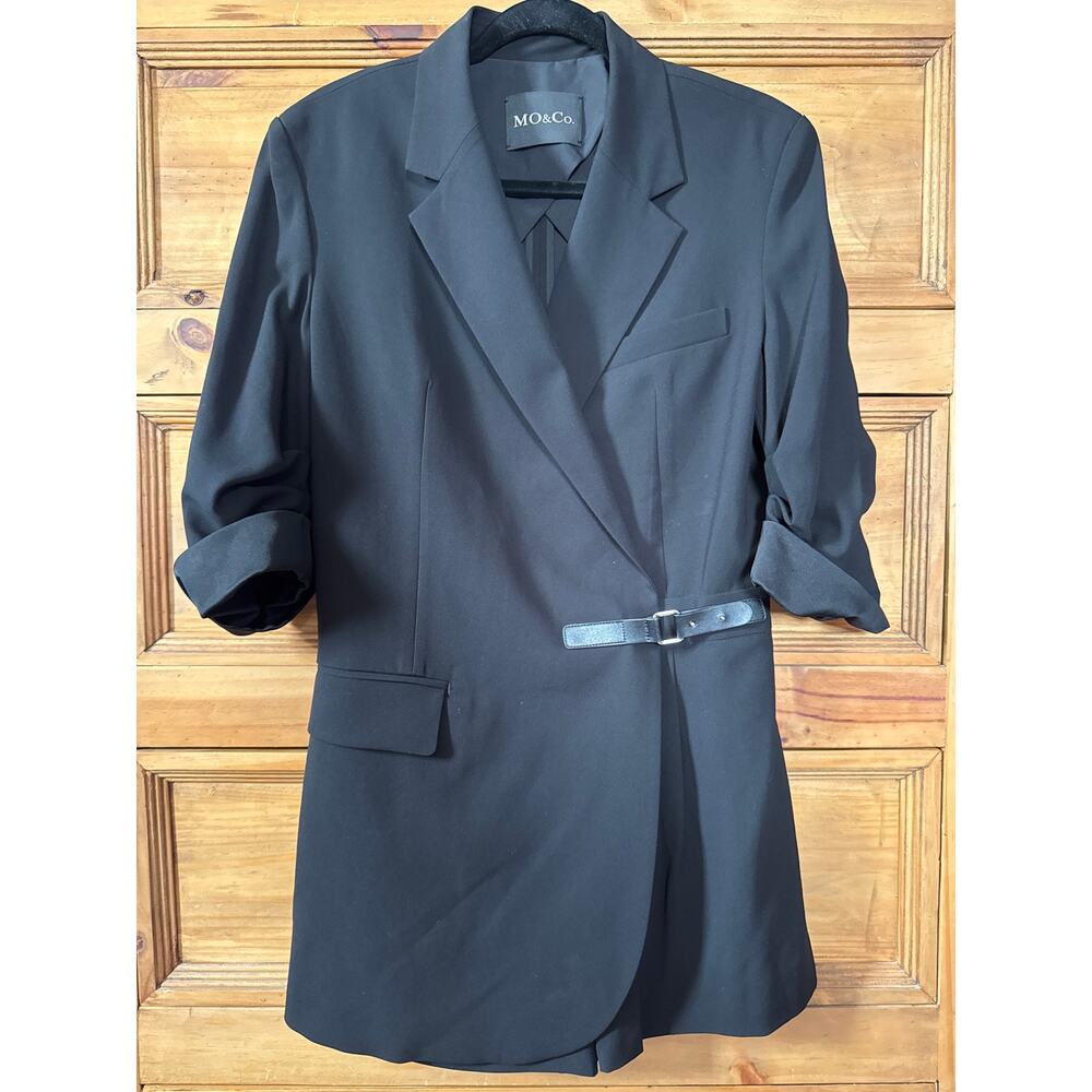 MO&Co. Blazer Squort Dress Black Medium